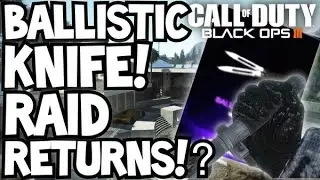 LEAKED PICS! BALLISTIC KNIFE FOUND in BLACK OPS 3 SUPPLY DROPS! BO2 MAP RAID RETURNING TO BO3?!