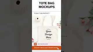 Tote Mockup Shopping Bag Mockups @vickeyfoodtour