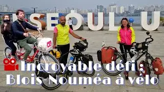 Ils traversent la moitié du globe à vélo pour l'inclusivité - Rencontre à Séoul