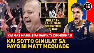 KAI SOTTO GINULAT SA PAYO NI MATT MCQUADE, UNLEASH KAIJU | KAI MAS MABILIS PA DAW KAY ZIMMERMAN