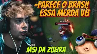 YODA REAGINDO AO CLOUD9 COPIANDO A PAIN E ARMUT 1/10 - MSI DA ZUEIRA | BRONZIOCRE