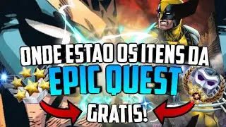 LOCALIZA&Ccedil;AO DOS ITENS DA EPIC QUEST ! - MEGARANK GRATIS!