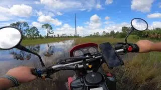 Exploring the Yucca Pens on a KLR250