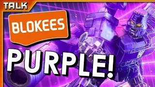 ОН ФИОЛЕТОВЫЙ! Blokees Transformers Action Edition: Энергетический взрыв, Мегатрон, изображения &mdash;...