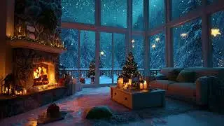 Stillness After Midnight 2025 ❄️ A Warm Winter Room, Distant Snow & Deep Sleep Ambience