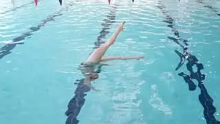 Duet element 3B &ndash; Flamingo half twist hybrid | Artistic Swimming Figures