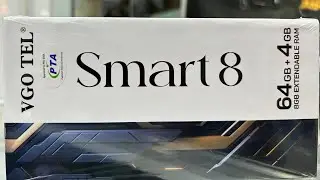 VGO TELL SMART 8 4GB / 64GB UNBOXING VIDEO GOOD LOOKING PHONE VERY GOOD CONDITION