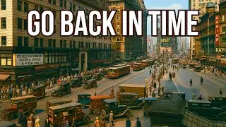 A Tour of New York in the 1900s (AI Reconstruction)