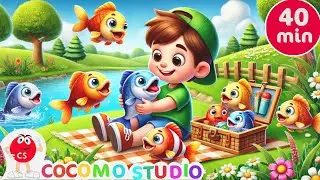 Once I Caught a Fish Alive | Baby Songs and Counting Learning Video
