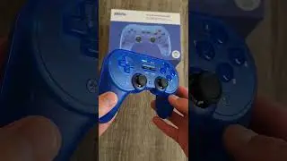 8BitDo Limited Edition Blue Transparent Pro 2 Controller