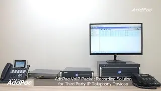 VoIP Packet Recording Solution for Third Party IP Telephony Devices (애드팍 VoIP 패킷 음성 녹취솔루션 소개 및 데모)
