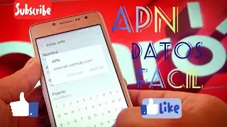 COMO CONFIGURAR DATOS O APN OPERADOR CLARO  FACIL