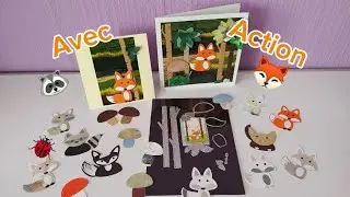 Kreativ- und Kartenideen 🐞 Stanzenset Fuchs von AVEC 🦊