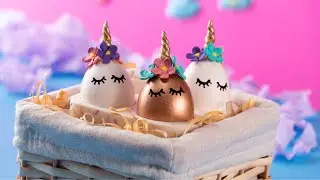 Huevos de Pascua Unicornio