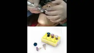 Popular products Dental RA Composite Polishing Kit Diamond Spiral Wheel Disc Flex Brush Burs