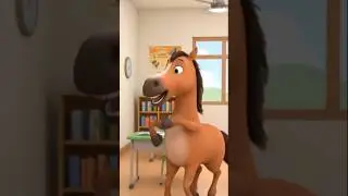 H for Horse | Learn Alphabet with Fun Animal Animation for Kids #learnabc