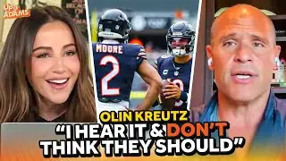 Olin Kreutz on Bears Shouldn't TRADE DJ Moore! GRADING Caleb Williams, Ben Johnson, Bears So Far!