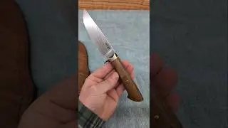 Hunting Knife with Tamboti - W2 Carbon Steel by Neels van den Berg, M.S.