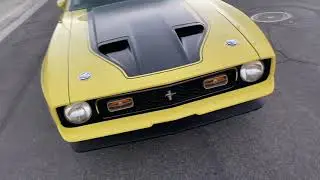 13K Mile Grabber Yellow 1971 429 CJ Mach 1 Mustang For Sale: Walk Around Video. Best of Show Winner