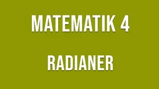 Matematik 4 - Trigonometri - Radianbegreppet