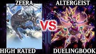 Zefra vs Altergeist | High Rated | Dueling Book