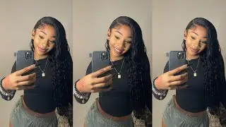 hair vlog: loose deep wave install | low maintenance | wiggins hair
