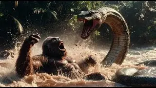 👉 KING KONG vs TITANOBOA &mdash; The Most BRUTAL Jungle Monster Battle Ever! 💥 #MonsterBattle 