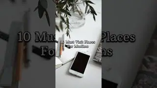 10 Must Visit Places For Muslims 🍁🥀 #shorts #allah #visitplaces #viralshorts #islamicvideo #islam