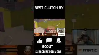 OP Clutch by Scout #scout #pubg #pubgback #scoutclutch #clutch