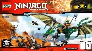 LEGO Ninjago 2016 THE GREEN NRG DRAGON 70593 - Лего Ниндзя го Зелёный Дракон #1