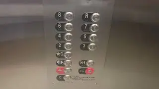Parking elevator at Tufts Medical Center in Boston-MA