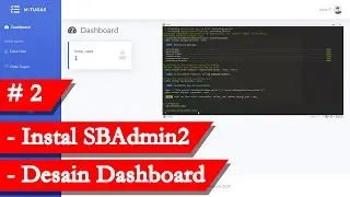 Tutorial Laravel 11 Part 2 - Cara Buat Aplikasi Manajemen Tugas - Instal Laravel & SBAdmin2
