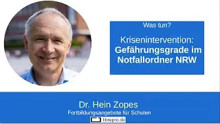 Krisenintervention &ndash; Gef&auml;hrdungsgrade im Notfallordner NRW