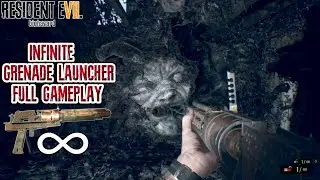 INFINITE GRENADE LAUNCHER ONLY!! Full Gameplay - Resident Evil  7
