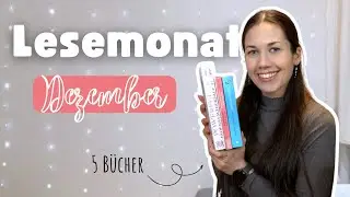 Habe ich mein Leseziel für 2025 geschafft? 😮 | LESEMONAT DEZEMBER 2025 | WRAP UP - spoilerfrei