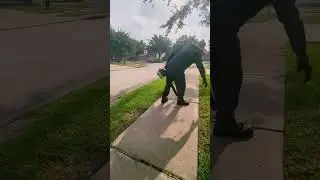 morning edging #lawn #grass #asmr #lawncare  #oddlysatisfying