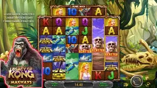 Legacy Of KONG 🦍 Bonus win ✔️ +18 casino  🎰 Big win 💰 part 6