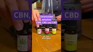 🌿 CBD, CBG oder CBN? Was ist der Unterschied? 🌿