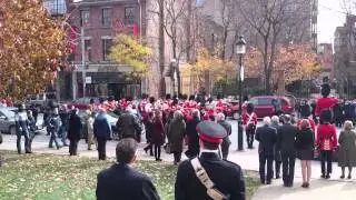 Royal Regiment of Canada: march-past