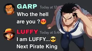 If Luffy meet Prime Garp | One Piece discord server