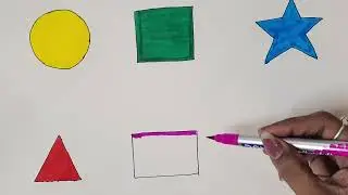 Easy Drawing for Kids | cartoon videos color videos #colorsforchildren #cartoon #drawing #artclass