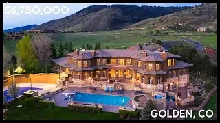 $6,750,000 LUXURY REAL ESTATE TOUR - GOLDEN, CO