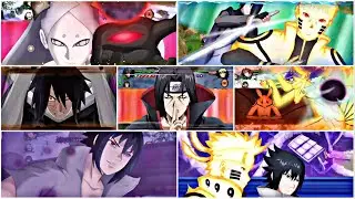 NxB NV : Solo Attack Mission Gameplay (Sasuke shadow, Naruto light, Itachi Akatsuki,....