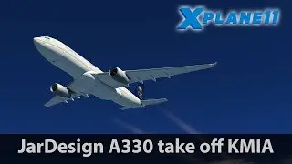 JarDesign A330 Take Off from NY | X-Plane 11 | airbus