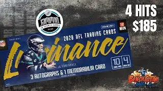 2020 Panini Luminance Football Hobby Box Break | Jammin JD Sports Cards