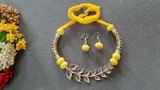 Oxidised jewellery/ Thread jewellery making tutorial