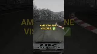 It's looks like REAL LIFE footage... 💀 but it's a GAME. #shorts #ams2 #simracing #automobilista2