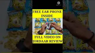 Free Ear Phone Inside in good luck snacks! Free Gifts Inside #snacksunboxing #trending