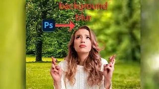 How To Blur Backgrounds in Photoshop FAST & EASY! 2022 studio total