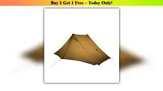 Top FLAME'S CREED Lanshan 2 Pro Just 920 Grams 2 Side 20D Silnylon LightWeight 2 Person 3 And 4 Sea